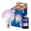 LED žárovka E27 Sphere G95 11W = 75W 1055lm 2200-6500K RGB + TW Smart SMART WiFi Bluetooth App WiZ Philips