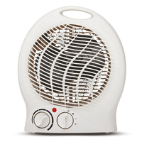 Samostatně stojící ventilátor Farelka Elektrický ohřívač s termostatem 2000W Bílý