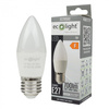 LED žárovka Candle B37 E27 7W 630lm 4000K Neutral Ecolight