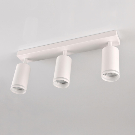 LED PARIS 3 x GU10 White GOLDLUX (Polux) LED stropní/stěnové světelné pásky