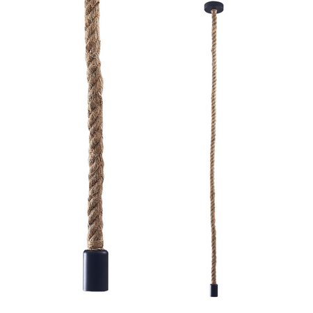 Sanico Goldlux E27 béžové lanové závěsné stropní svítidlo