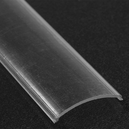 Krytka pro profil KM55, Průhledná 1m LUMILED