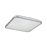 Plafond LED stropní světlo pro povrchovou montáž 72W 5800lm 3000-6500K CCT stmívatelné dálkové ovládání časovač chrom moderní lípa Rabalux