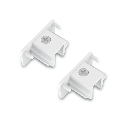 Víčko pro LED světelnou přípojnici EasyLink Philips bílé 2 ks.