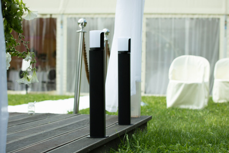 LED zahradní lampa stojací POST 60cm zemní svítidlo 7.5W Veroni