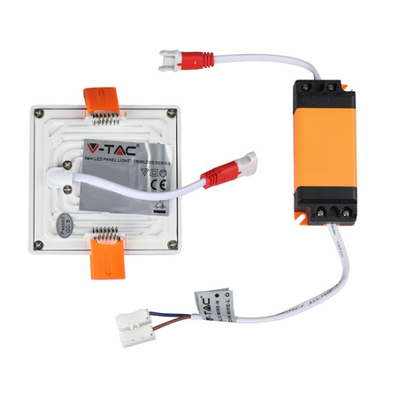 Zapuštěný LED panel 15W 6000K SLIM Square VT-1515 V-TAC
