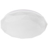 Přisazené LED stropní svítidlo MIAMI 24W 4000K IP44 bílé kulaté DIAMANTOVÉ