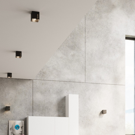 Povrchové svítidlo PIXAR G9 Cube Black SOLLUX