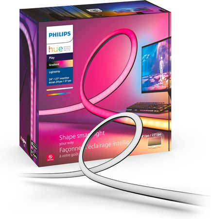 Inteligentní LED gradientní PC pásek 15W CCT RGB PHILIPS HUE Bluetooth  