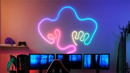 NEON LED pásek 45W RGBIC 10m Smart SMART WiFi Bluetooth Aplikace WiZ