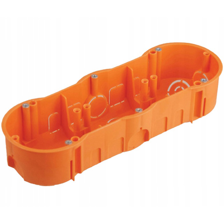 Trojitá zapuštěná elektrická instalační svorkovnice PK60 PAWBOL