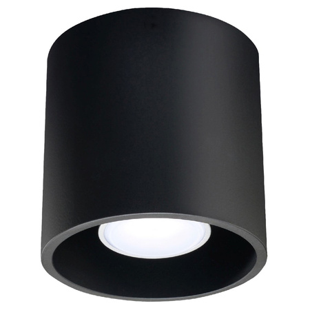 Svítidlo pro povrchovou montáž ORBIS 1 GU10 Spot Tuba Minimalist Black SOLLUX