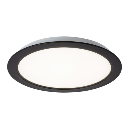 Plafond LED stropní svítidlo Nástěnné svítidlo 17W 1500lm 4000K Black Minimalist Shaun Rabalux