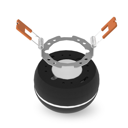 Povrchové svítidlo SPOT 1x GX53 Black Videx