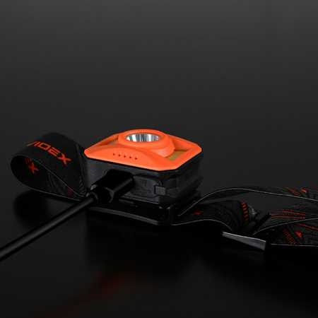 Dobíjecí LED čelovka 5W 400lm 5000K H085-OR VIDEO