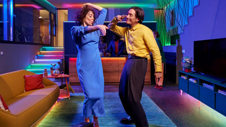 NEON LED pásek 45W RGBIC 10m Smart SMART WiFi Bluetooth Aplikace WiZ