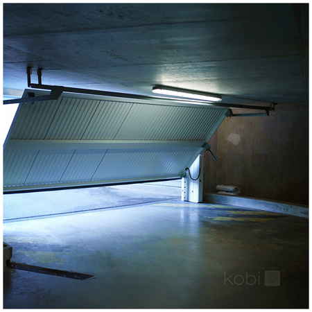 LED G13 IP65 šedá Hermetické svítidlo Hermic Kobi