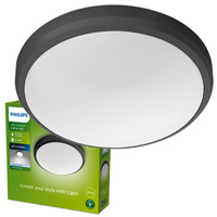 LED venkovní stropní zahradní svítidlo DORIS myGarden 6W 4000K IP54 stropní svítidlo antracit PHILIPS
