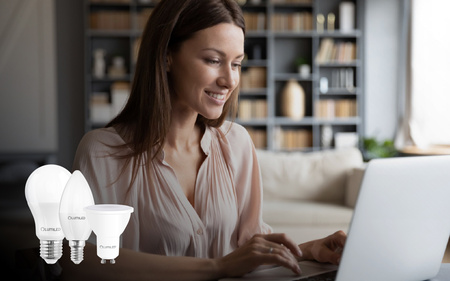 6x Žárovka LED Svíčka B35, E14 7W = 60W 806lm 4000K Neutralní bílá 360° Filament LUMILED