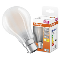 LED žárovka A60 B22d 6,5W = 60W 806lm 2700K Warm 300° Retrofit Filament CLASSIC Osram
