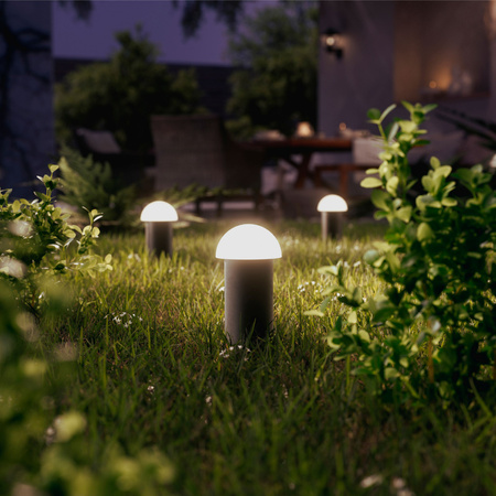 3x LED 30cm venkovní lampa PIPE 1,5W 180lm 2700K Edwina Philips