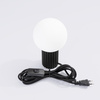 Stolní stolní lampa G9 Round Black Modern Matte Halo Sollux