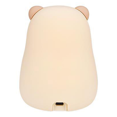 LED dětské dekorativní noční světlo Capybara 2,5W 18lm 3000K teplá bílá RGB 360° Brown Masterled