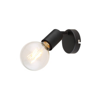 Nástěnné svítidlo Spot E27 Black Classic Lamar 3986 Rabalux