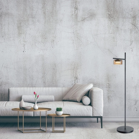 Stojací svítidlo GX53 Black Ofelia Sanico Goldlux