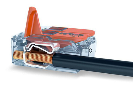 Instalační konektor Rychlokonektor WAGO 221-2411 pro KABEL 2x0.2-4mm