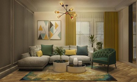 Dekorativní stropní závěsné svítidlo E27 Vícebarevný dekor Ledvance