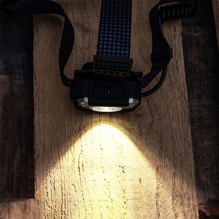 Nabíjecí čelovka 1200 lm SST40 + senzor pohybu IP44 6 režimů VA0103 Vayox