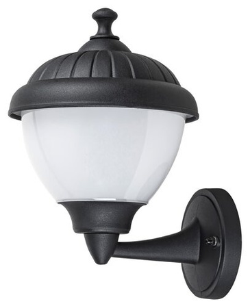 Zahradní lampa LED nástěnná lampa MODESTO E27 IP44 Lucerna pro horní bílou a černou RABALUX