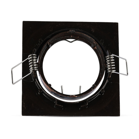 Stropní svítidlo zapuštěná montáž GU10 čtvercová hnědá VT-779 V-TAC