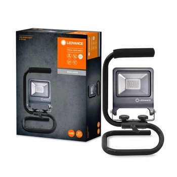 Reflektor LED 20W 1700lm 4000K IP65 Šedá LEDVANCE WORKLIGHTS S-STAND přenosný