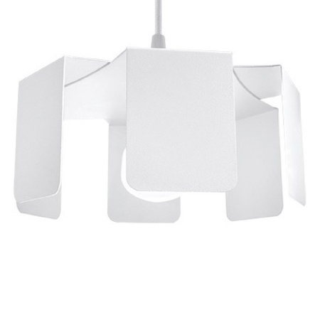 LED závěsné stropní svítidlo TULIP E27 bílé SOLLUX