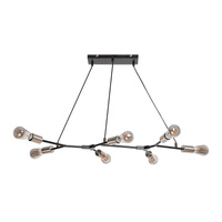 Stropní závěsné svítidlo E27 Black Industrial Branwen Rabalux