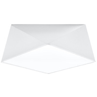Stropní svítidlo LED Plafond HEXA 2xE27 Čtvercové svítidlo 35cm bílé SOLLUX