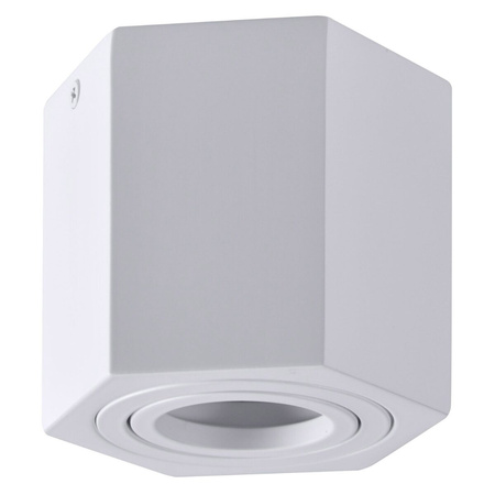 Hexagon GU10 LED pohyblivé SPOT bílé přisazené stropní svítidlo
