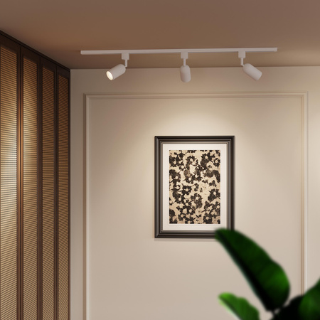 Sada závěsných světel pro autobusy 1m + 3x LED GU10 jednofázová bílá EasyLink Shea Philips