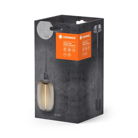 Stropní závěsné svítidlo šedé Vintage 1906 kyvadlo Ledvance