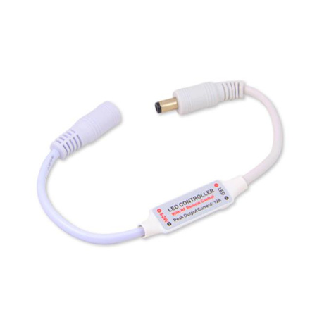 Stmívač LED pásků. rádiový ovladač s dálkovým ovládáním MINI RF DC 6A