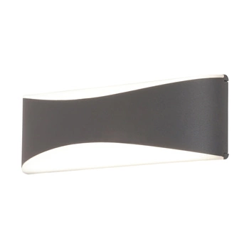 Zahradní lampa LED nástěnná lampa BIRMINGHAM 10W 4000K IP65 Horní obdélníková Antracitová RABALUX