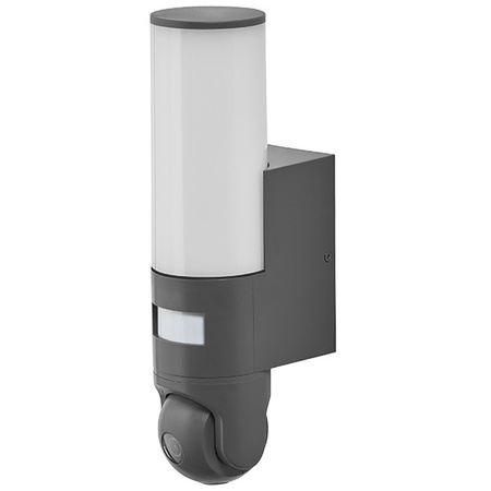 LED nástěnná lampa 16W 900lm 3000k ŠEDÁ s pohybovým senzorem a HD kamerou LEDVANCE Smart+ WiFi