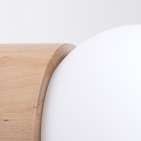 Nástěnné svítidlo BOOMO G9 Dřevěné moderní SOLLUX