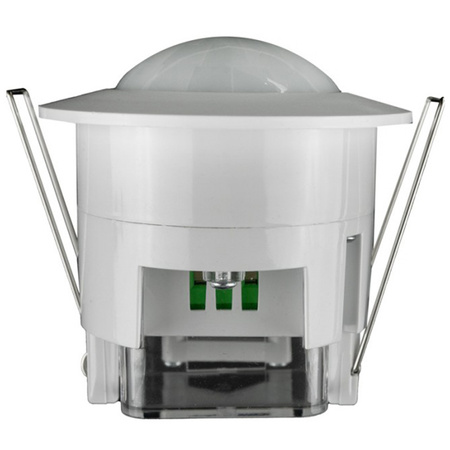 Mikrovlnný zapuštěný pohybový senzor 360° 8m Indoor White