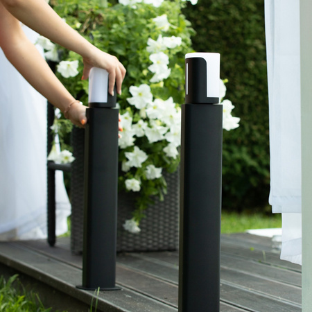 LED zahradní lampa stojací POST 60cm zemní svítidlo 7.5W Veroni