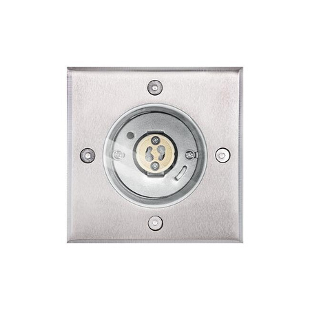 LED GU10 čtvercové zemní zahradní svítidlo IP66 IK09