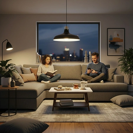 LED žárovka E14 kapka P45 2,2W 470lm = 40W 4000K neutrální bílá 360° vlákno energetická třída A LUMILED