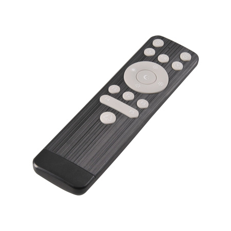 Stropní svítidlo LED Plafond s ventilátorem 48W 5300lm CCT 120° bílá černá stmívatelná Kenya Sanico Goldlux